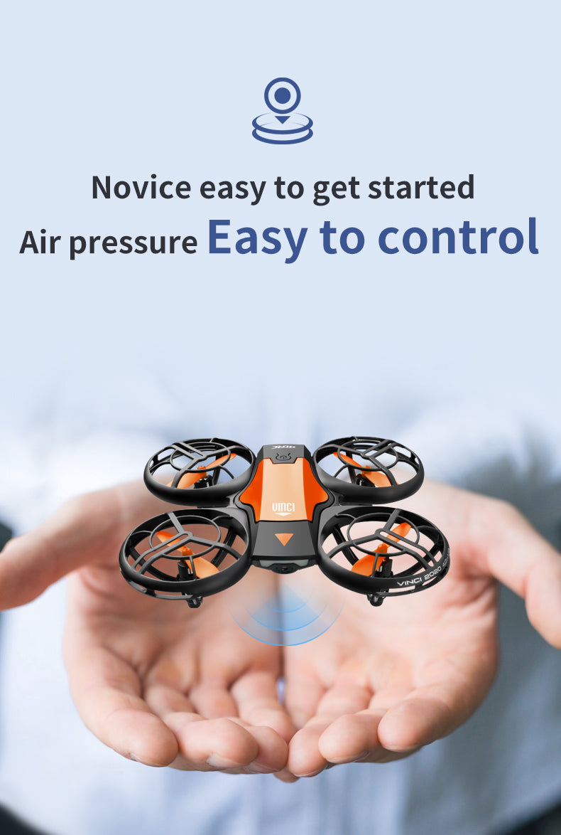 4drc V8 Mini Drone, novice easy to get started air pressure easy to control uinci 22