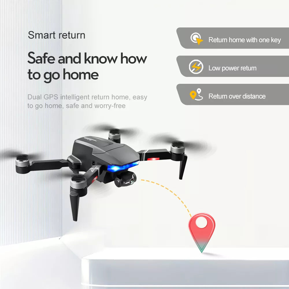 LSRC S7S Drone 5G WIFI 3-axis Real 4K HD Wide Angle Drone – RCDrone