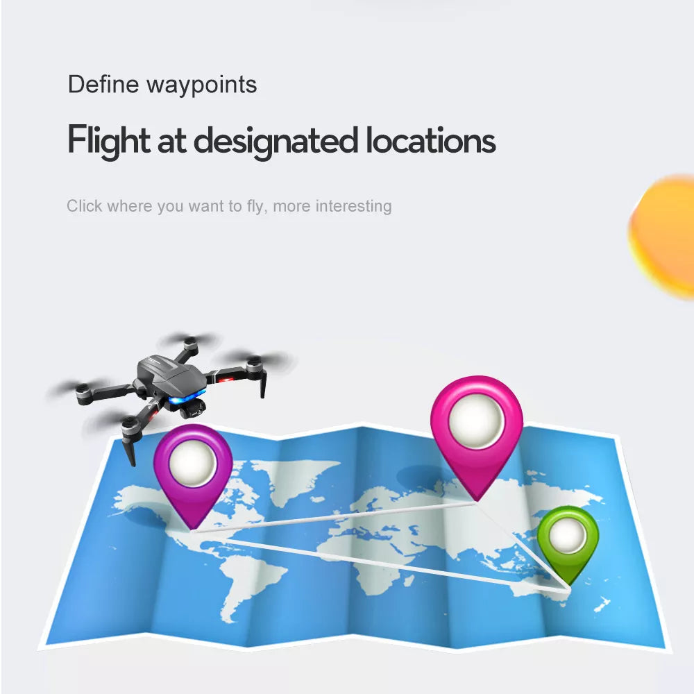 LSRC S7S Drone GPS Pointing Flight