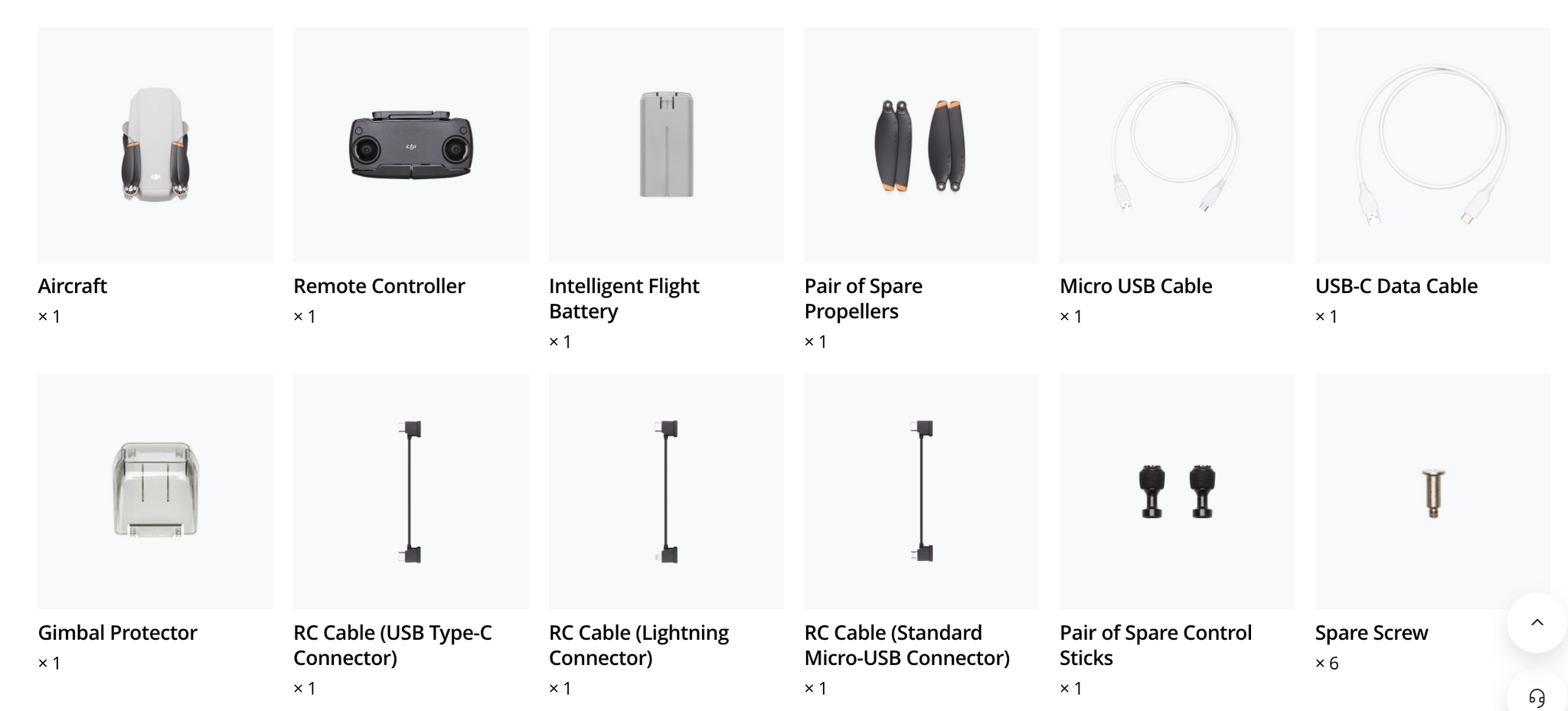 DJI Mini SE - Camera Drone with 3-Axis Gimbal 2.7K Camera GPS 30-min Flight Time 15