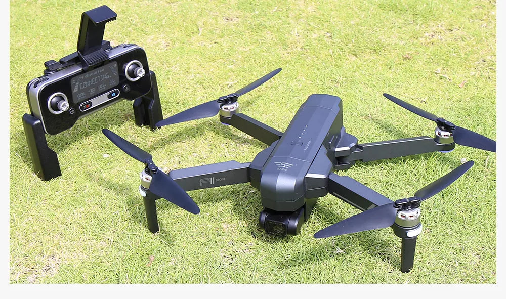 SJRC F11S 4K HD PRO Drone, --F11 Pro 4K --Color :Silvery Grey --Freque