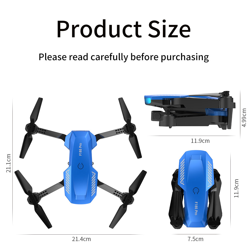 f195 pro drone size