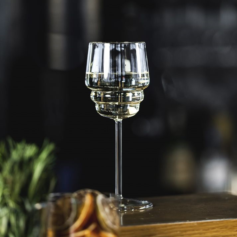 Muurla Steps White Wine Glass