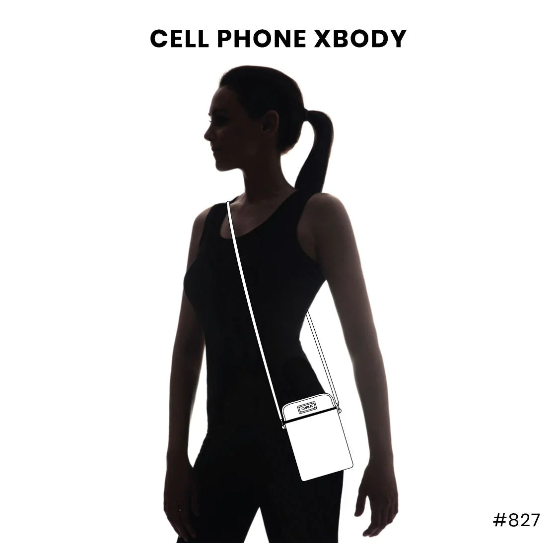 FAT CAT - CELL PHONE XBODY - CHALA PURSES