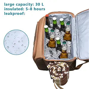 Lower Cooler backpack picnic