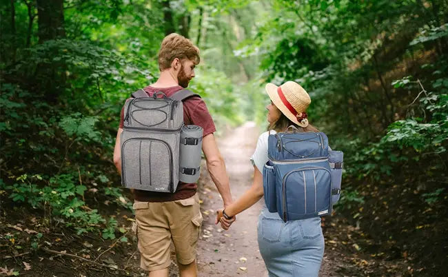 Ergonomic design for carrying heavy load on long trips, hiking, and camping