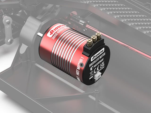 POWERFUL BRUSHLESS MOTOR WITH TEMPERATURE SENSING LINE