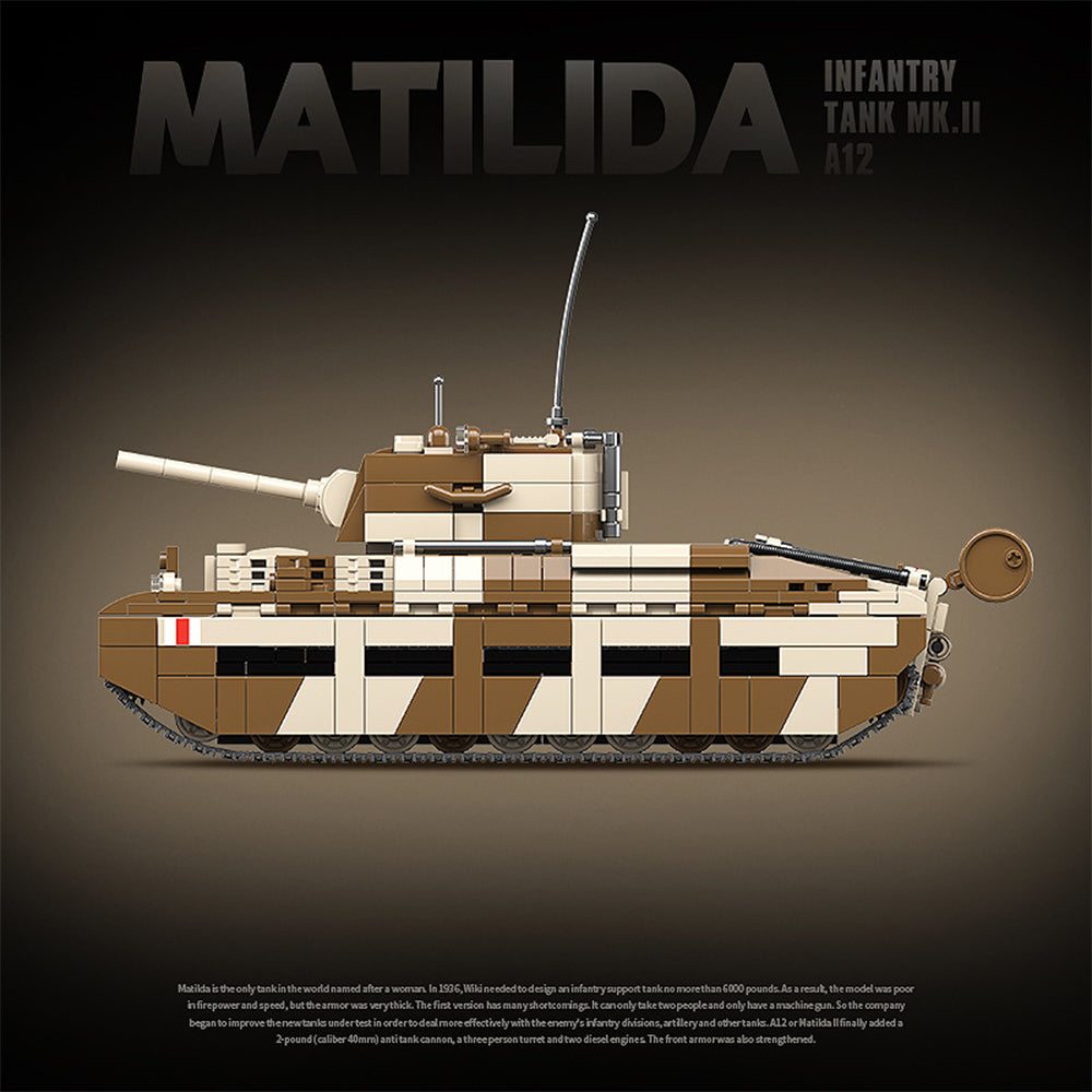 Part 1 – The Infantry Tank Mark II, Matilda II (A12) in Service