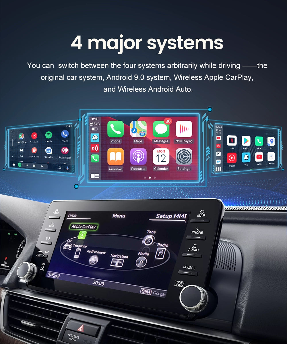 商品画像：ApplePie Ultra / UX999Ultra CarPlay Android 12 AI Box 4