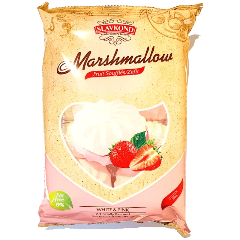 Slavkond* Marshmallow *WHITE&PINK* 360g/6pc