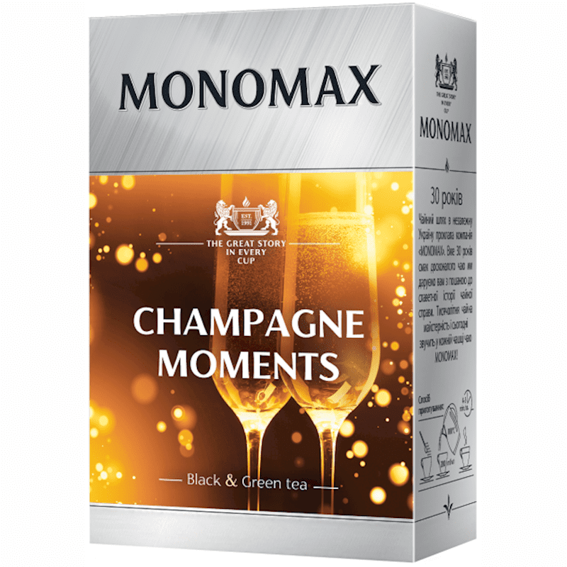 MONOMAX TEA LOOSE  CHAMPAGNE MOMENTS  80 GR