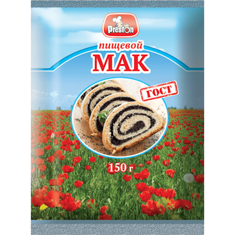 PRESTON POPPY SEEDS 150GR