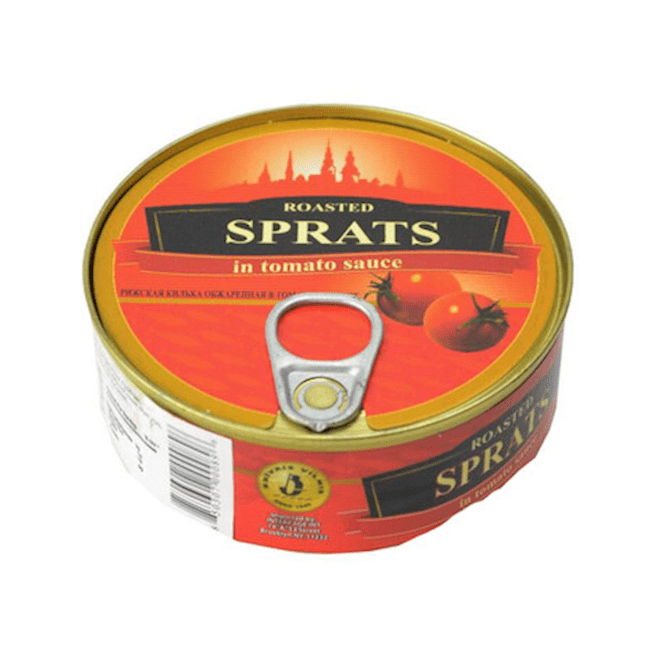 ROASTED SPRATS IN TOMATO SAUCE 240GR.