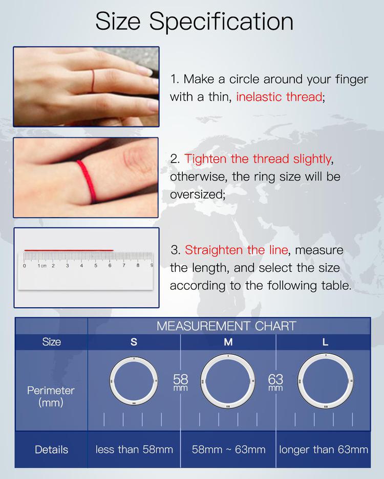 M1 Smart Ring Health Tracker - US Size 11