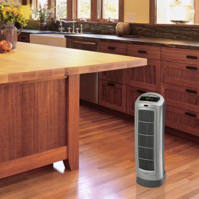 Lasko Ceramic Tower Heater with Digital Display and Remote Control