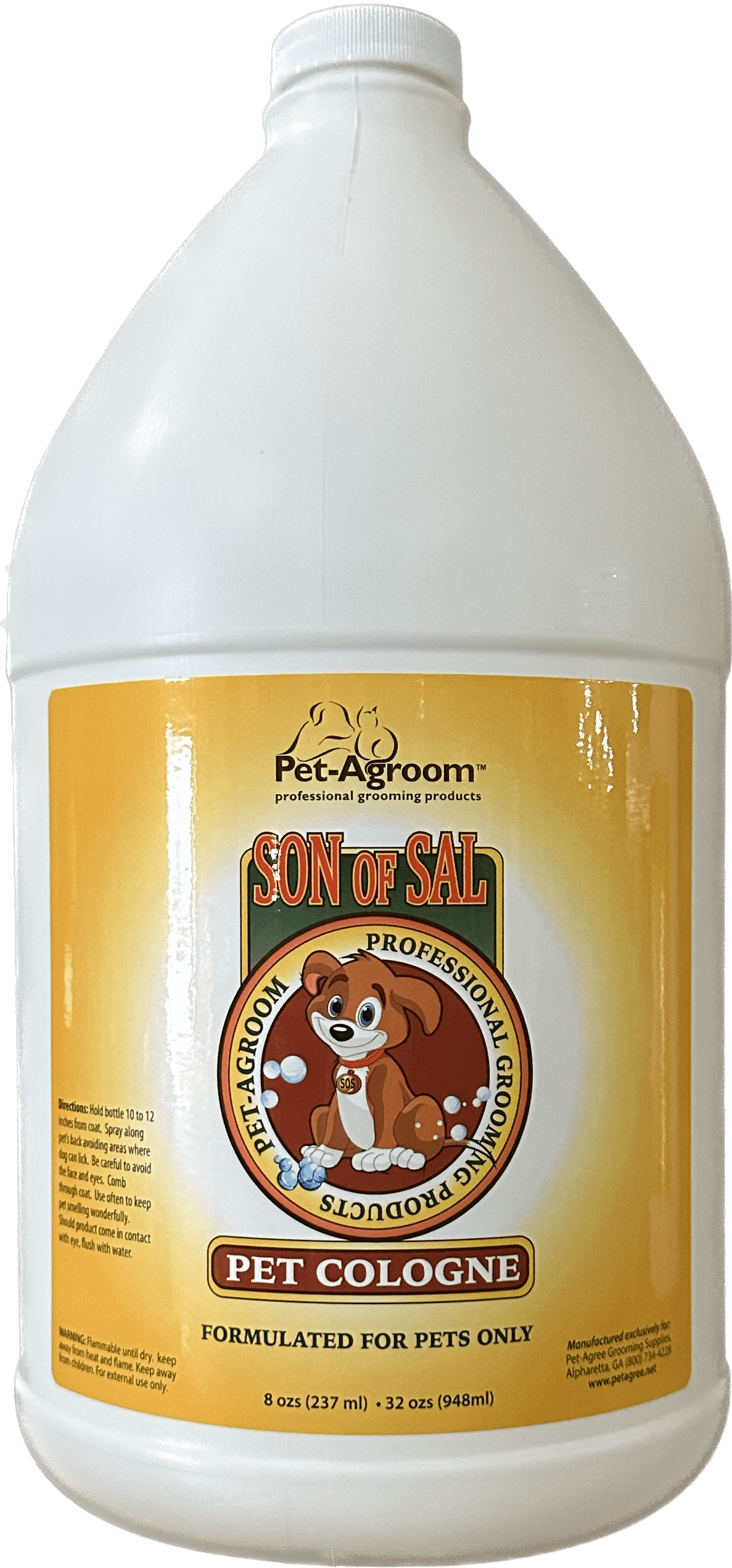 Pet-Agroom Son of Sal Cologne - Fresh Scent Gallon
