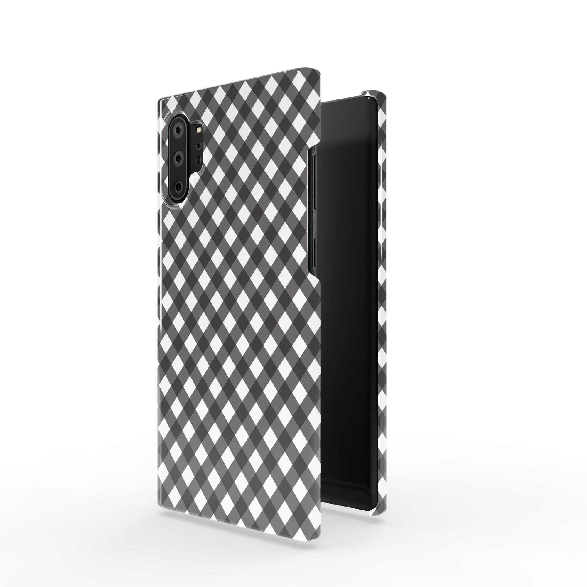 Cross Checkers | Diagonal Plaid Samsung Case