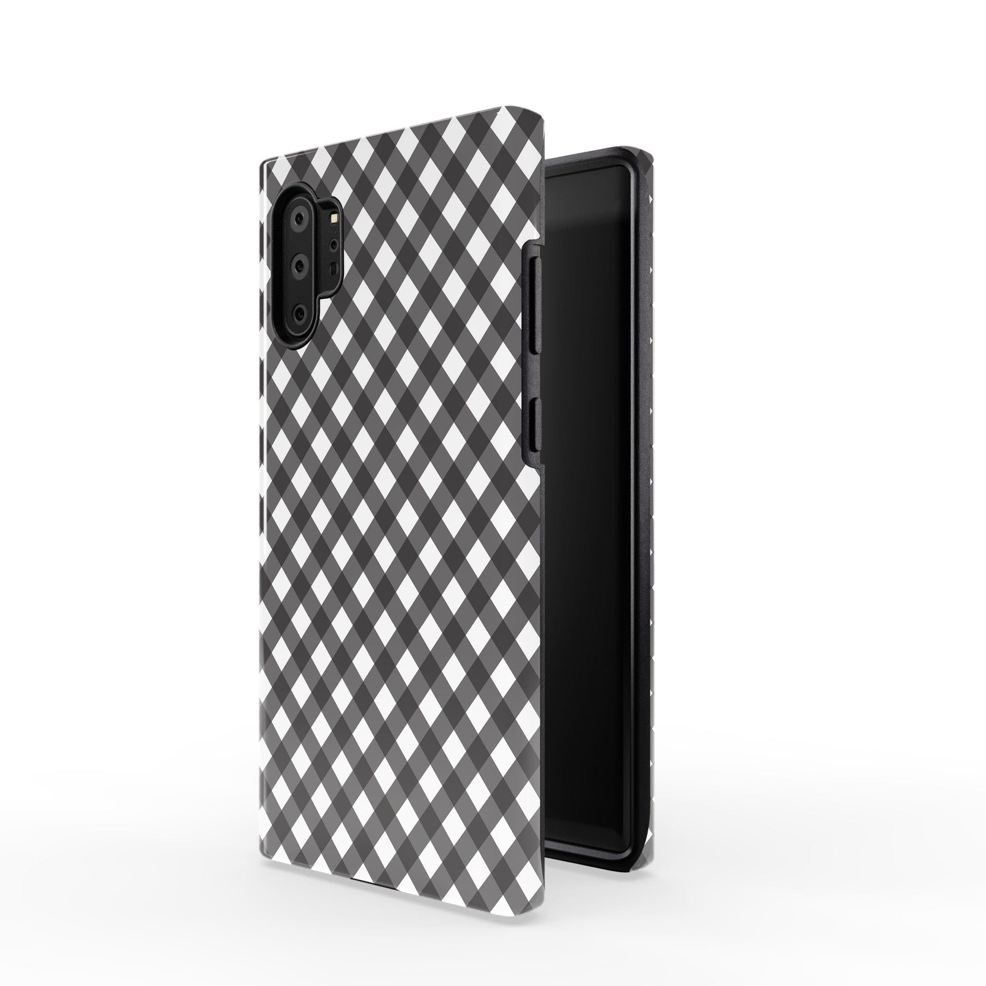 Cross Checkers | Diagonal Plaid Samsung Case