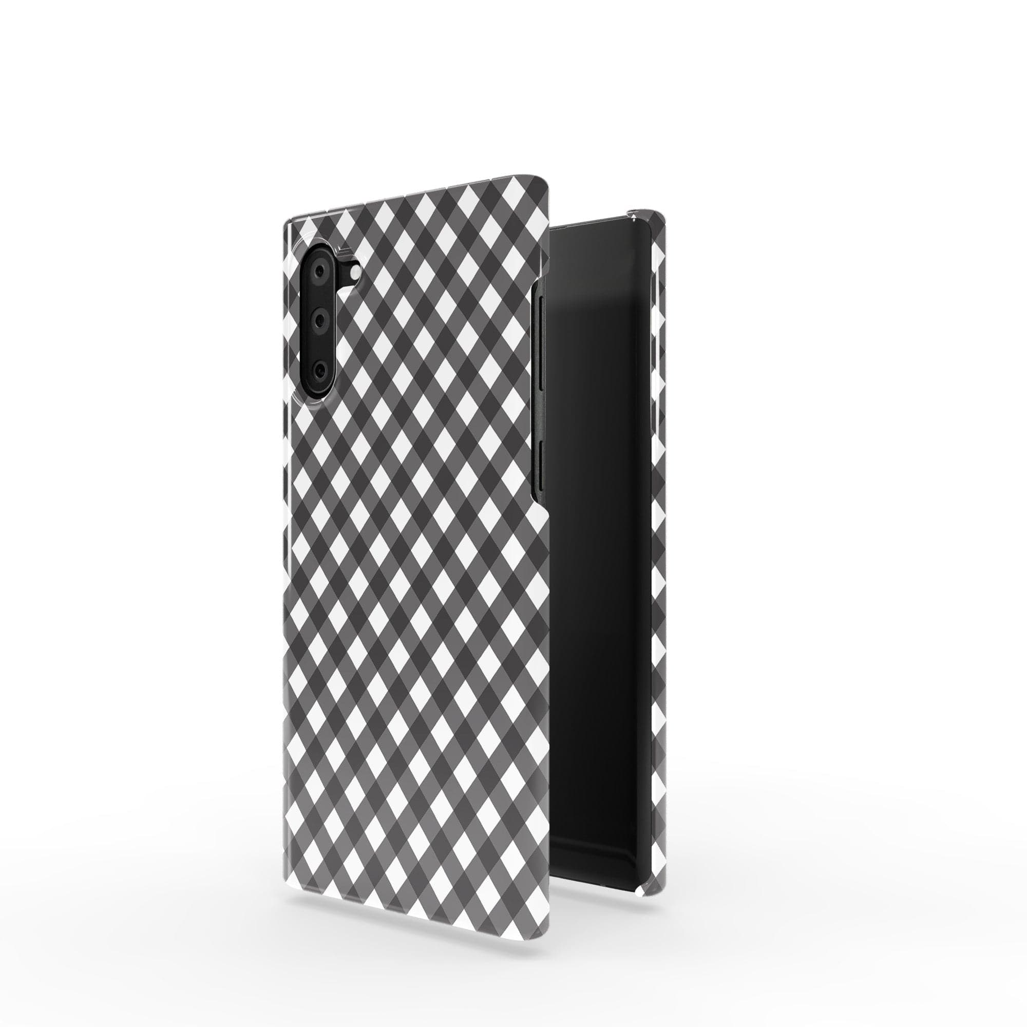 Cross Checkers | Diagonal Plaid Samsung Case