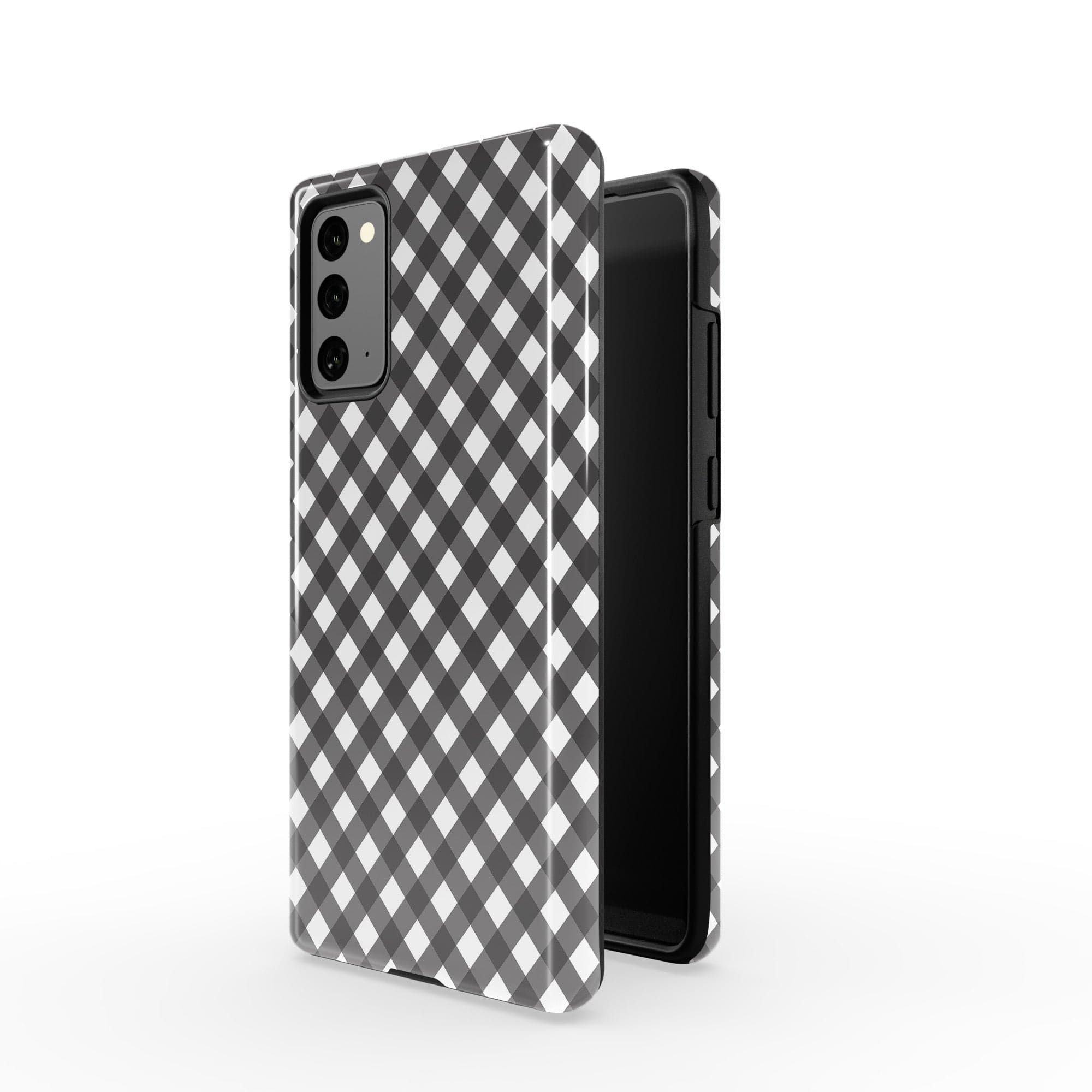 Cross Checkers | Diagonal Plaid Samsung Case