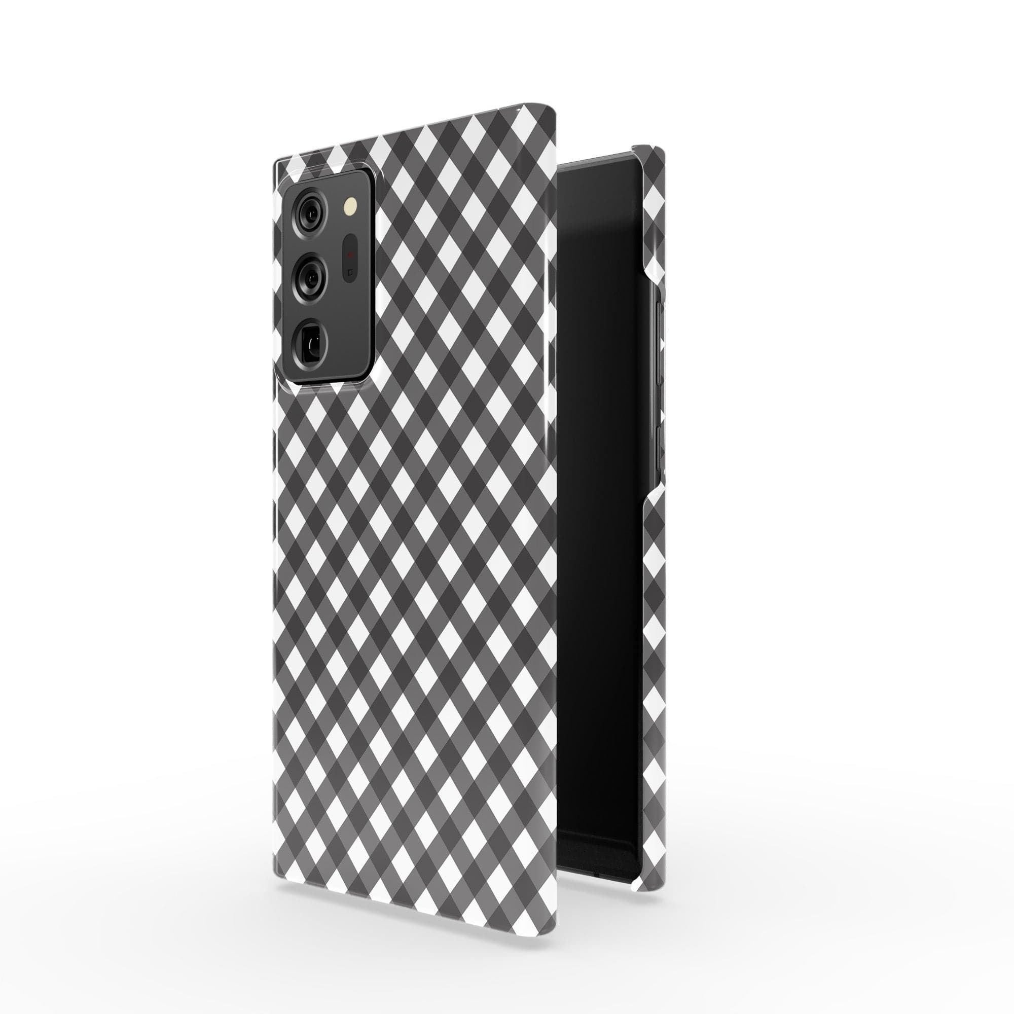 Cross Checkers | Diagonal Plaid Samsung Case