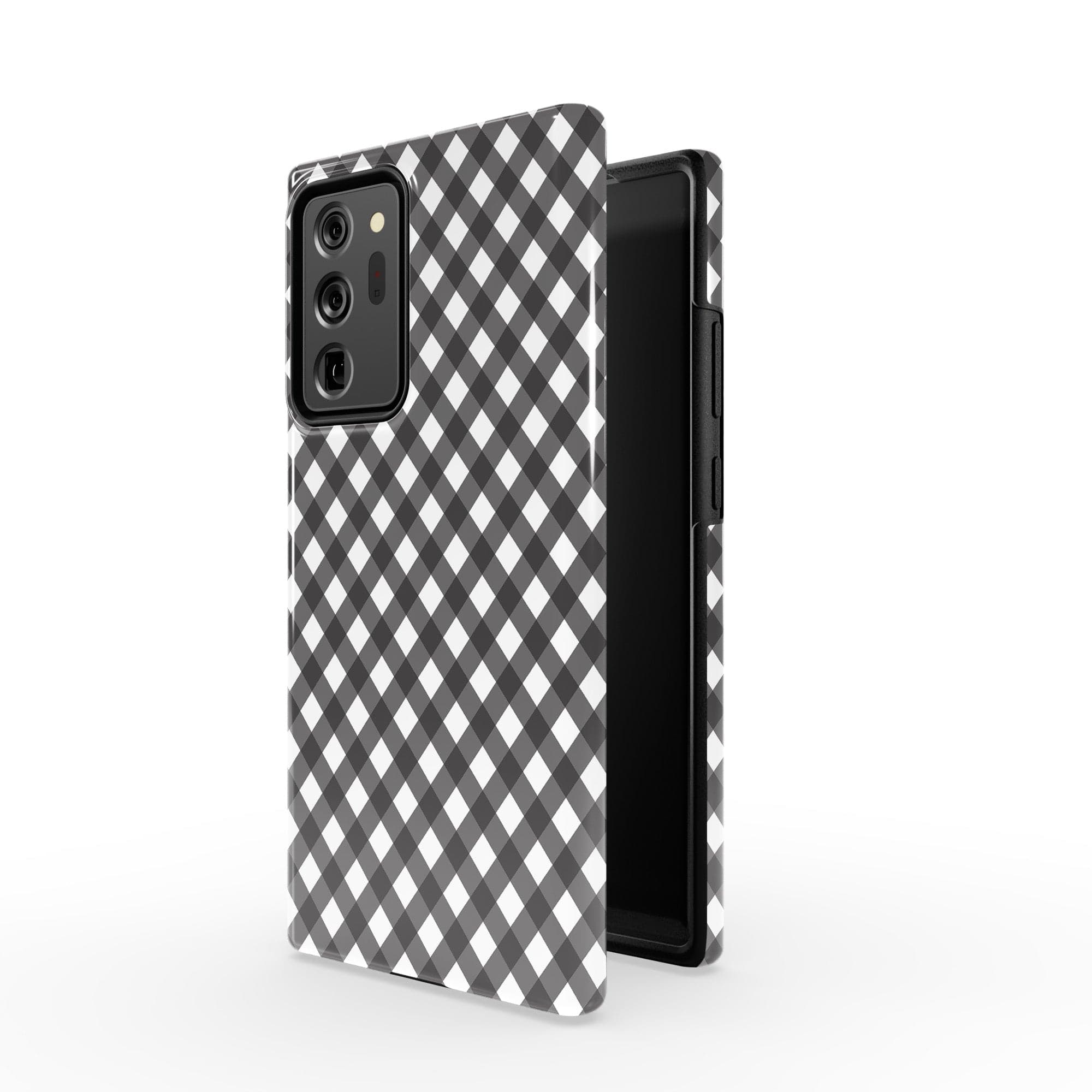 Cross Checkers | Diagonal Plaid Samsung Case