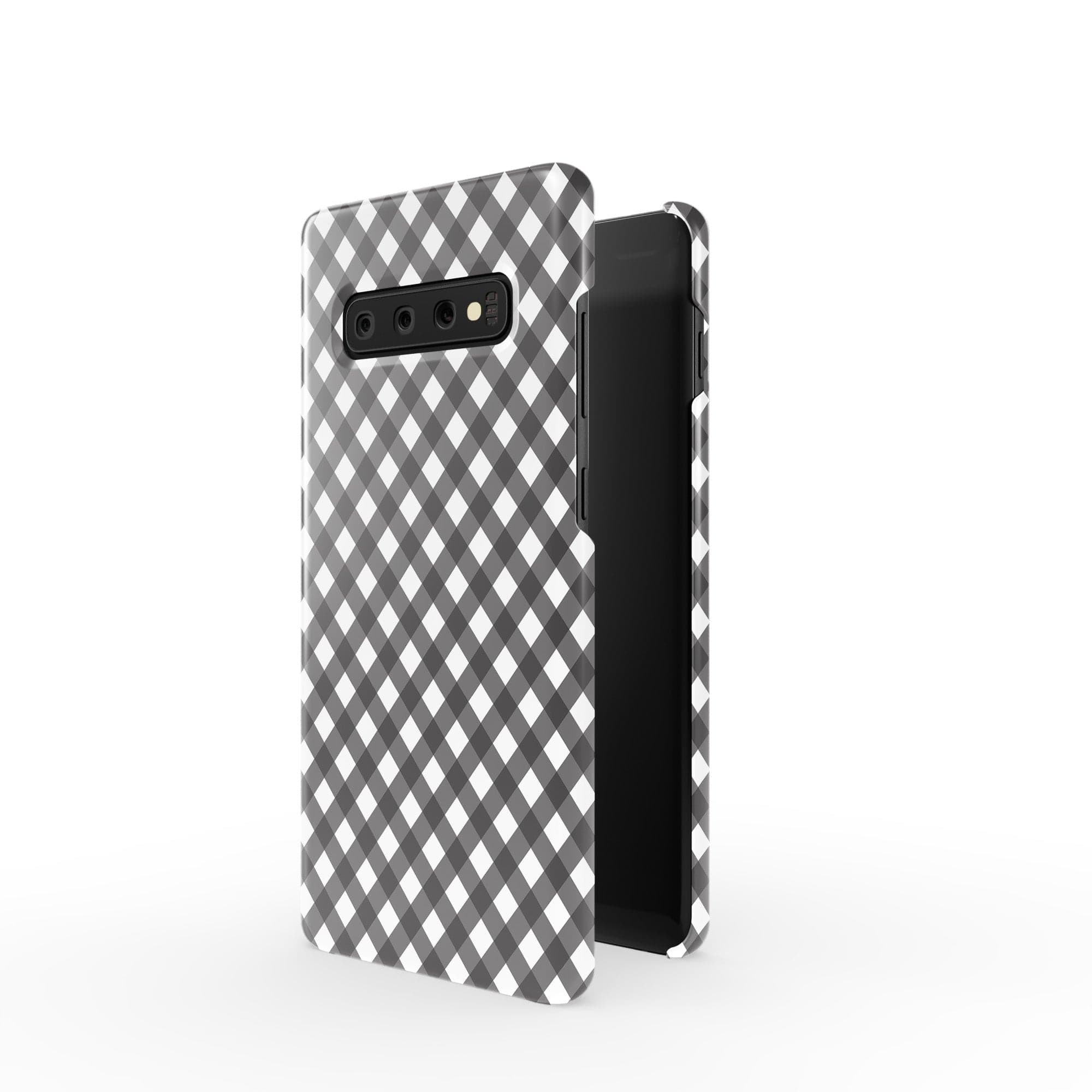 Cross Checkers | Diagonal Plaid Samsung Case