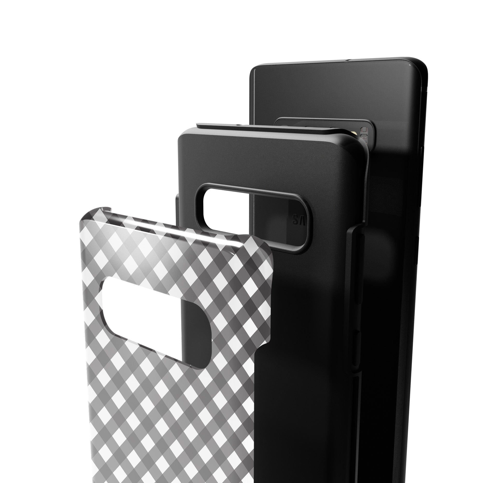 Cross Checkers | Diagonal Plaid Samsung Case