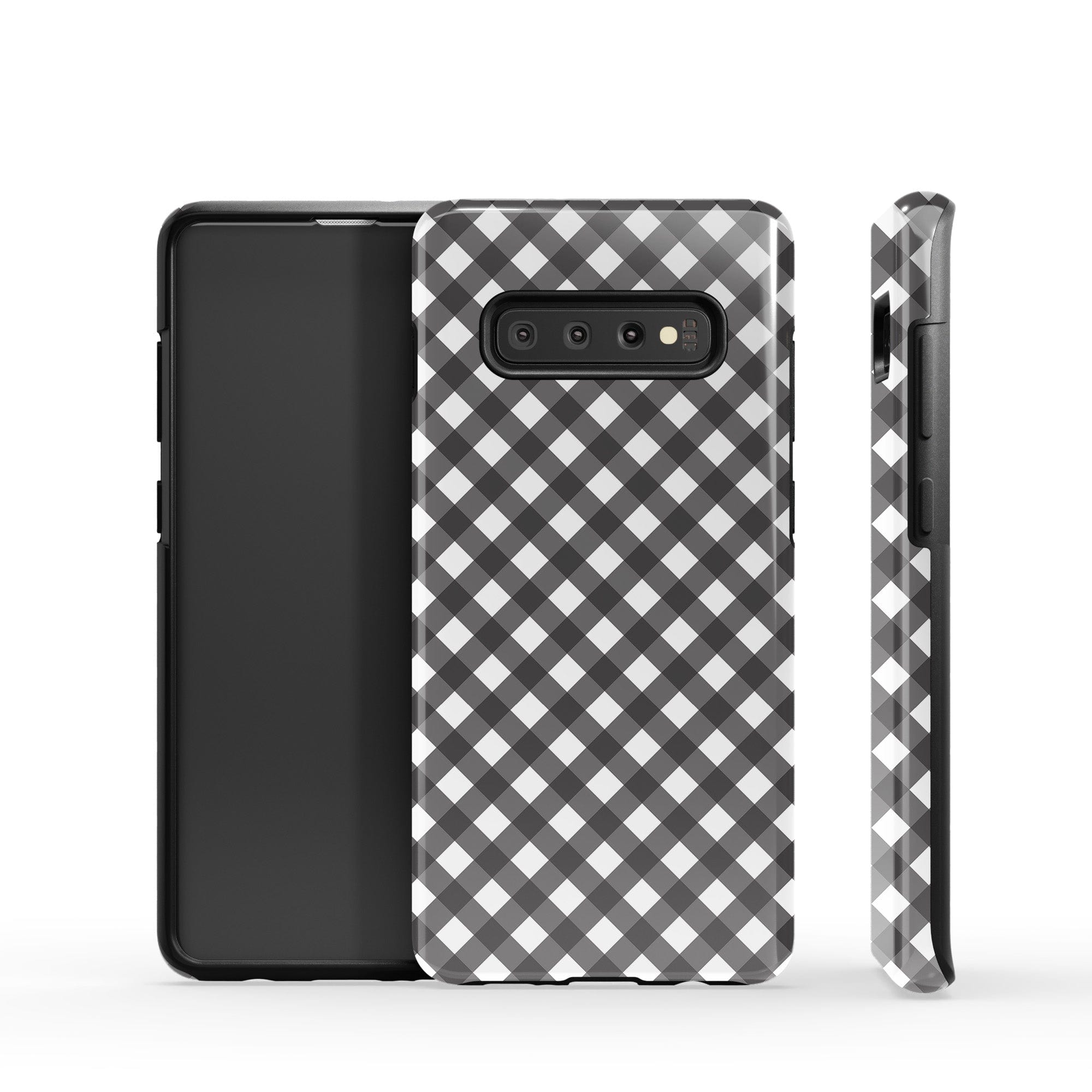 Cross Checkers | Diagonal Plaid Samsung Case