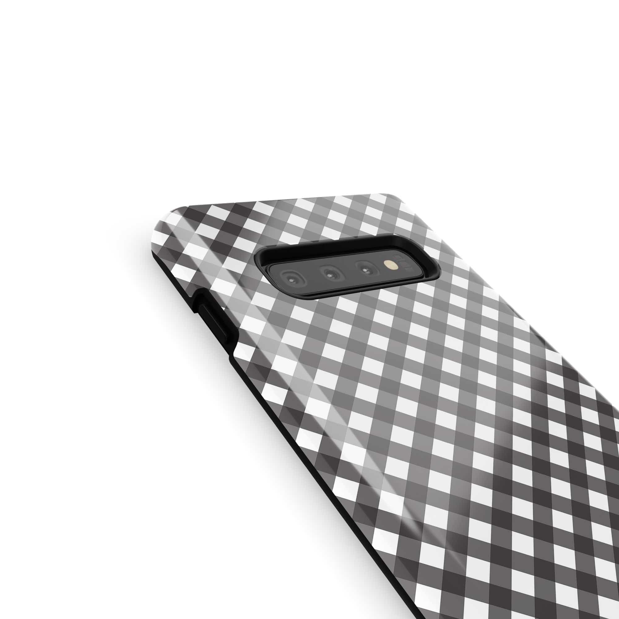 Cross Checkers | Diagonal Plaid Samsung Case