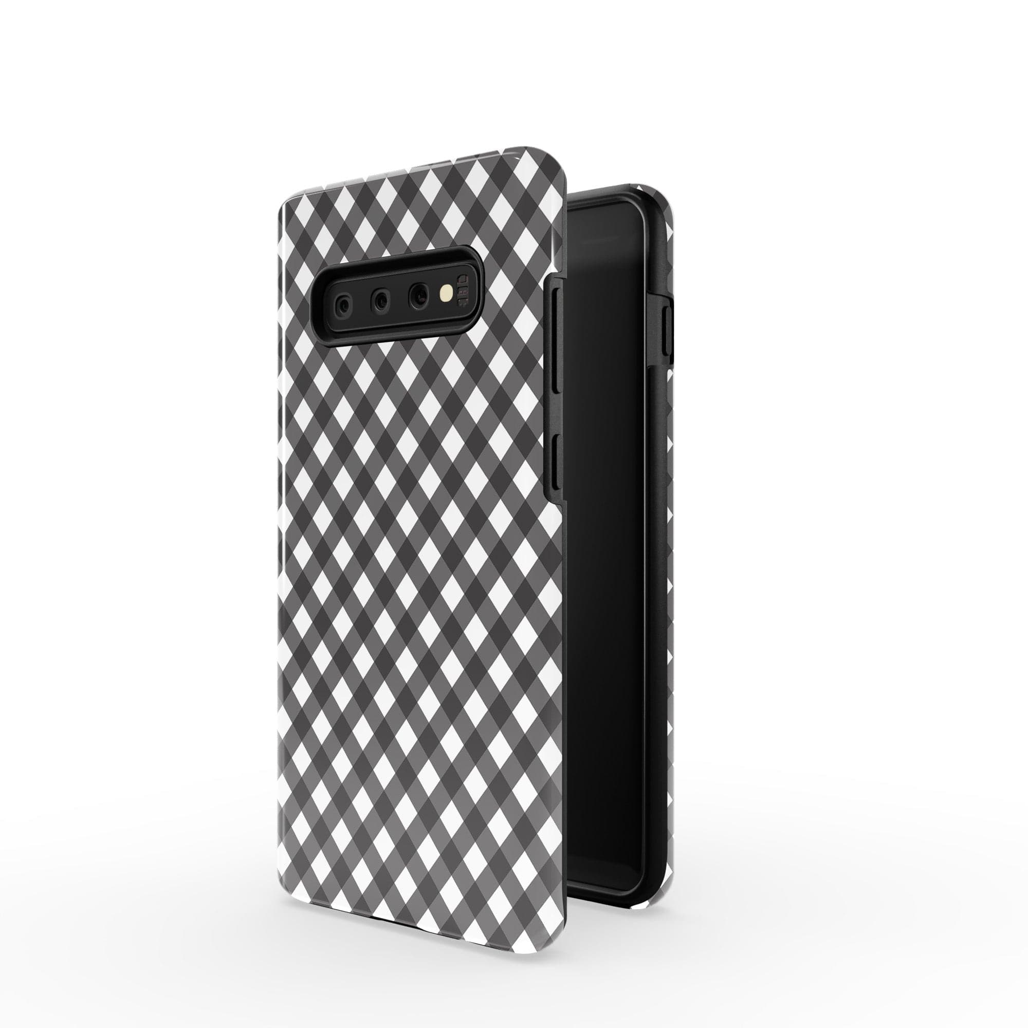 Cross Checkers | Diagonal Plaid Samsung Case