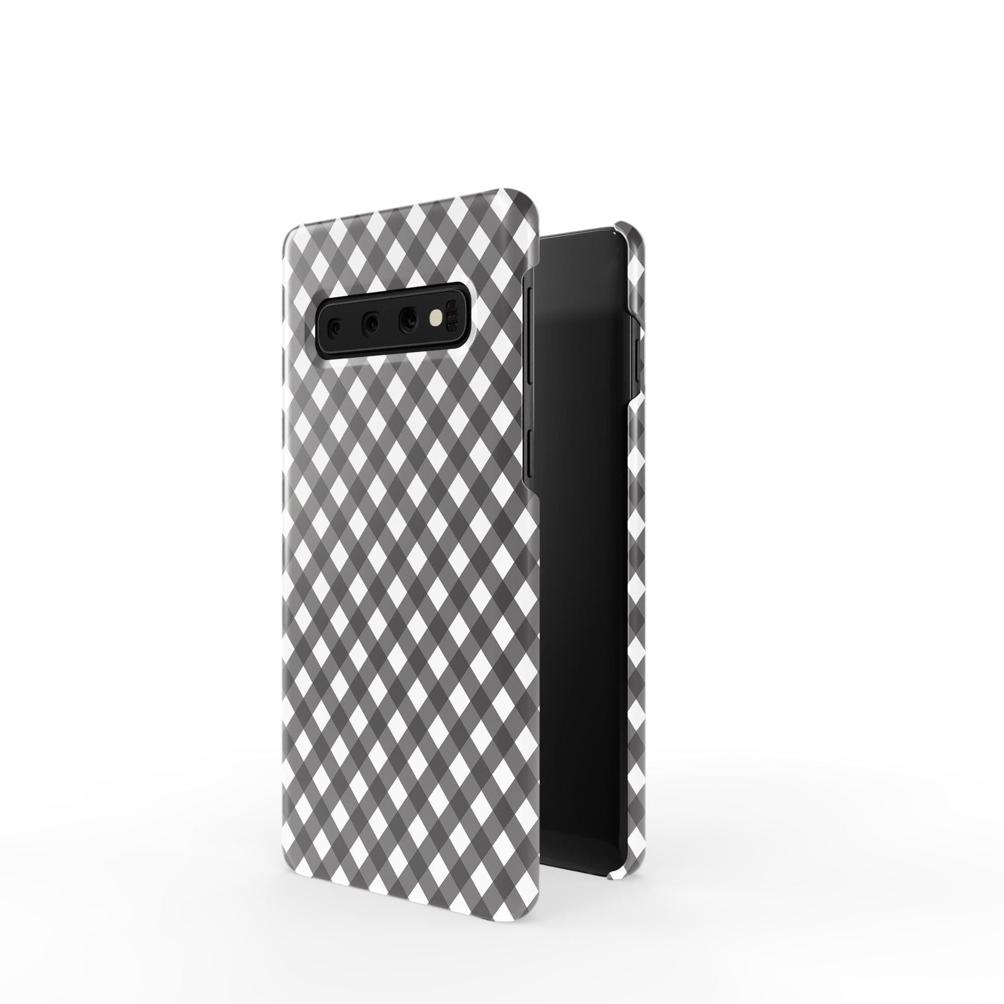 Cross Checkers | Diagonal Plaid Samsung Case