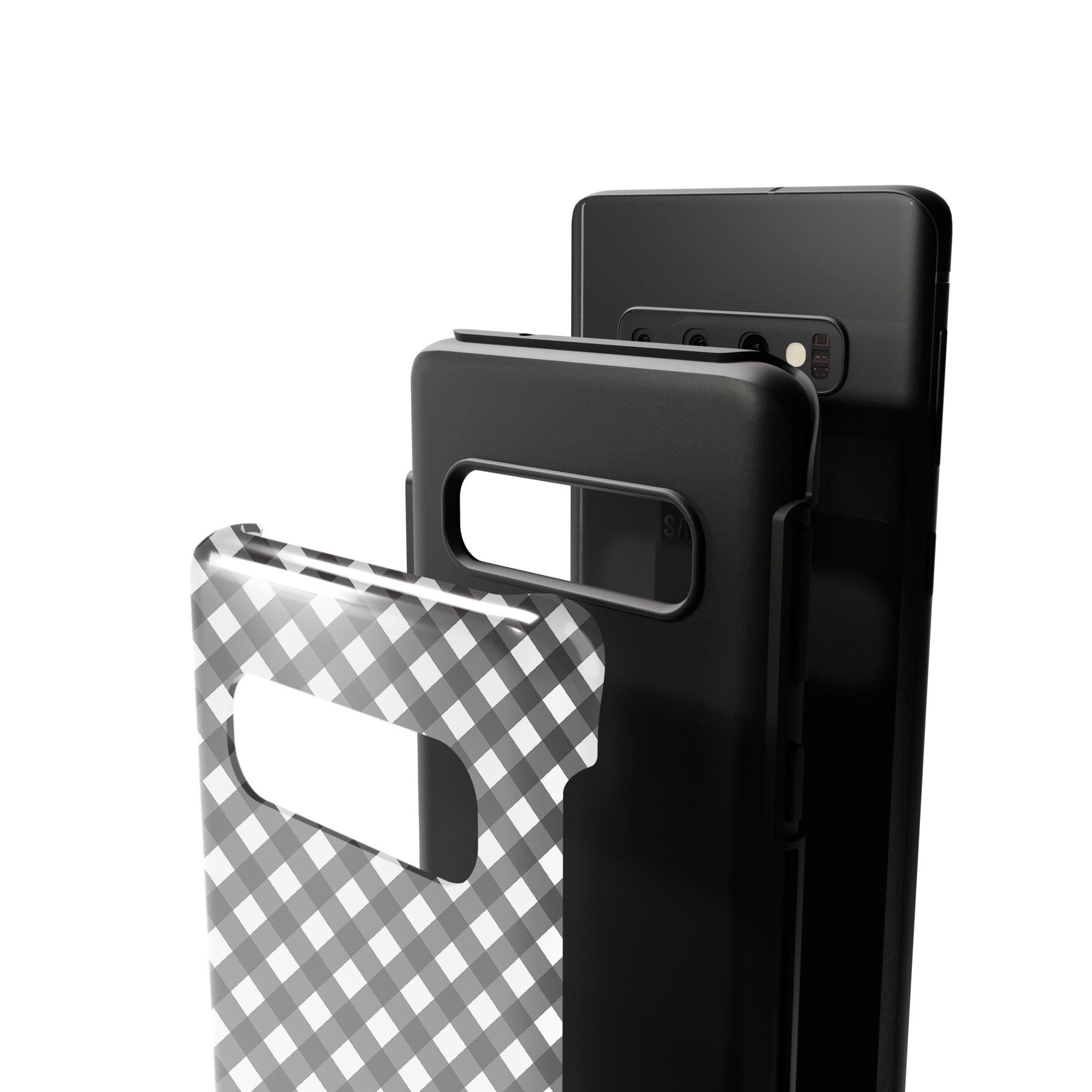 Cross Checkers | Diagonal Plaid Samsung Case