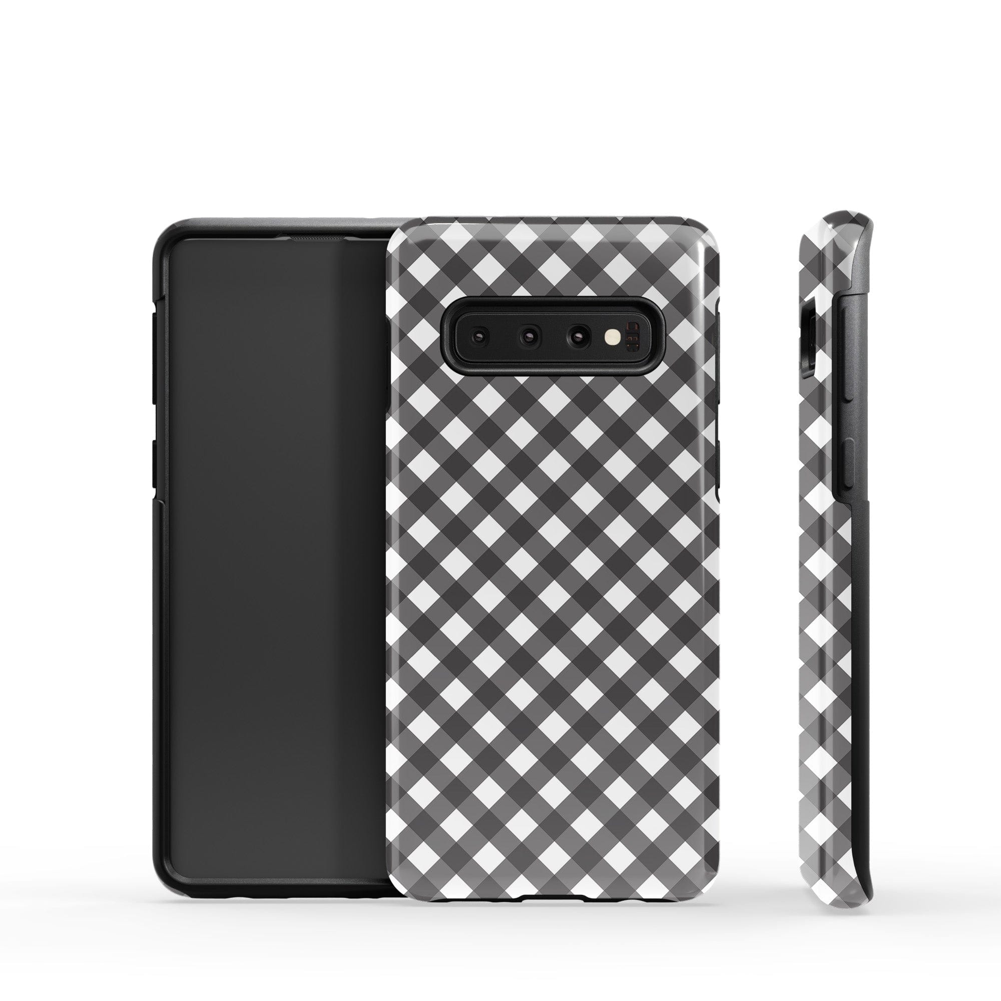 Cross Checkers | Diagonal Plaid Samsung Case