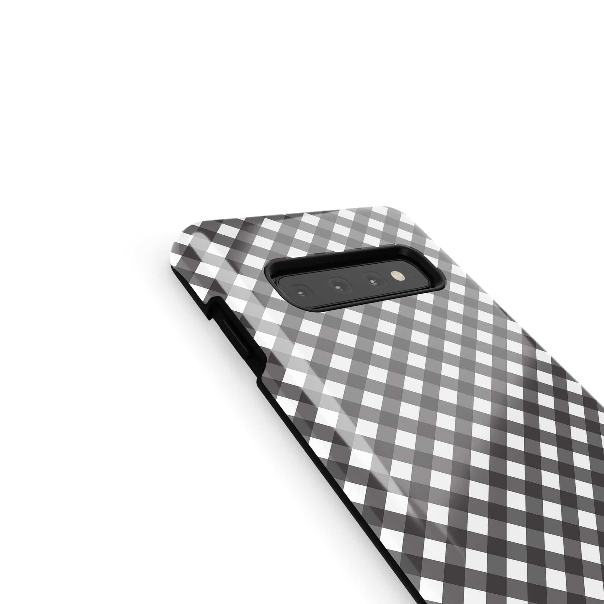 Cross Checkers | Diagonal Plaid Samsung Case