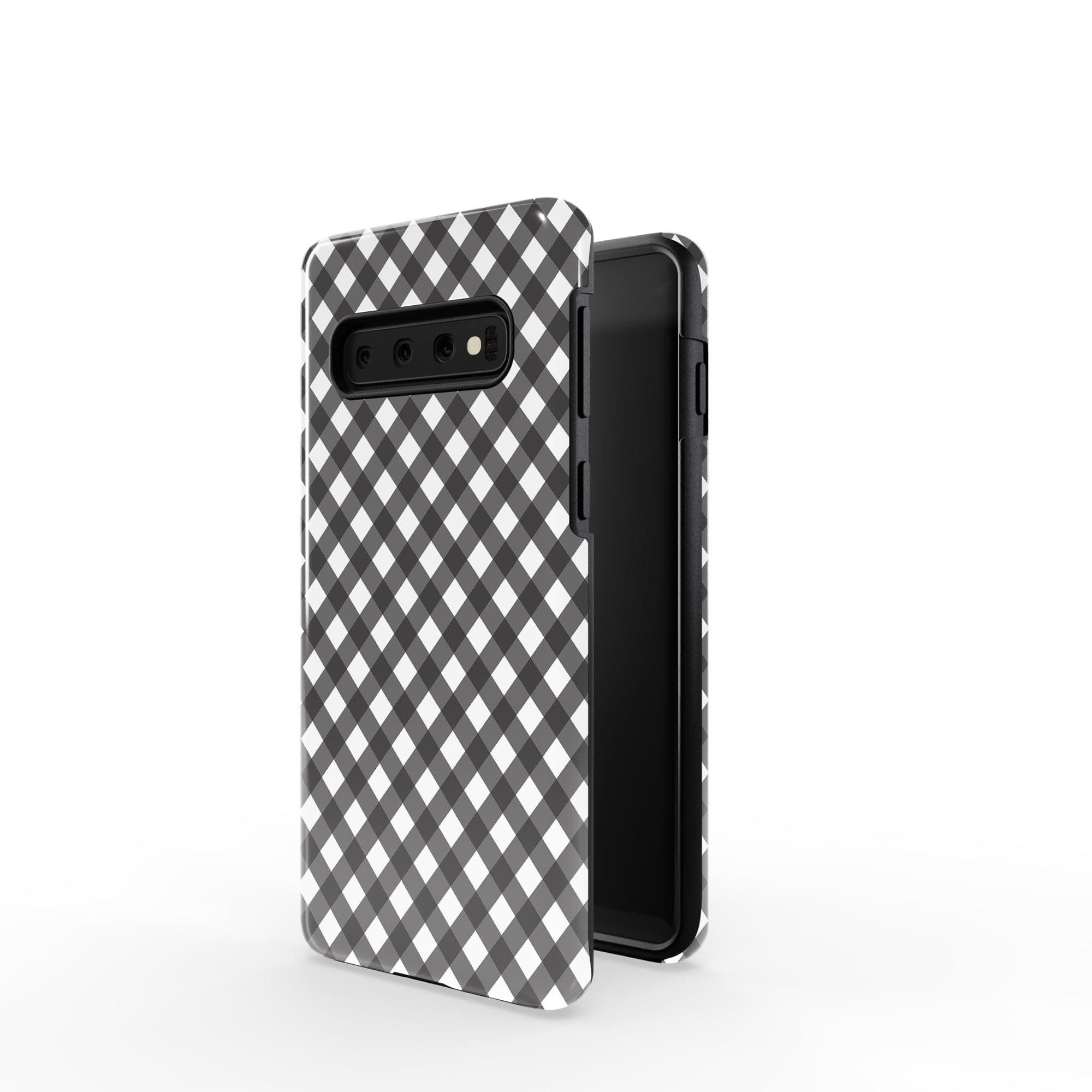 Cross Checkers | Diagonal Plaid Samsung Case