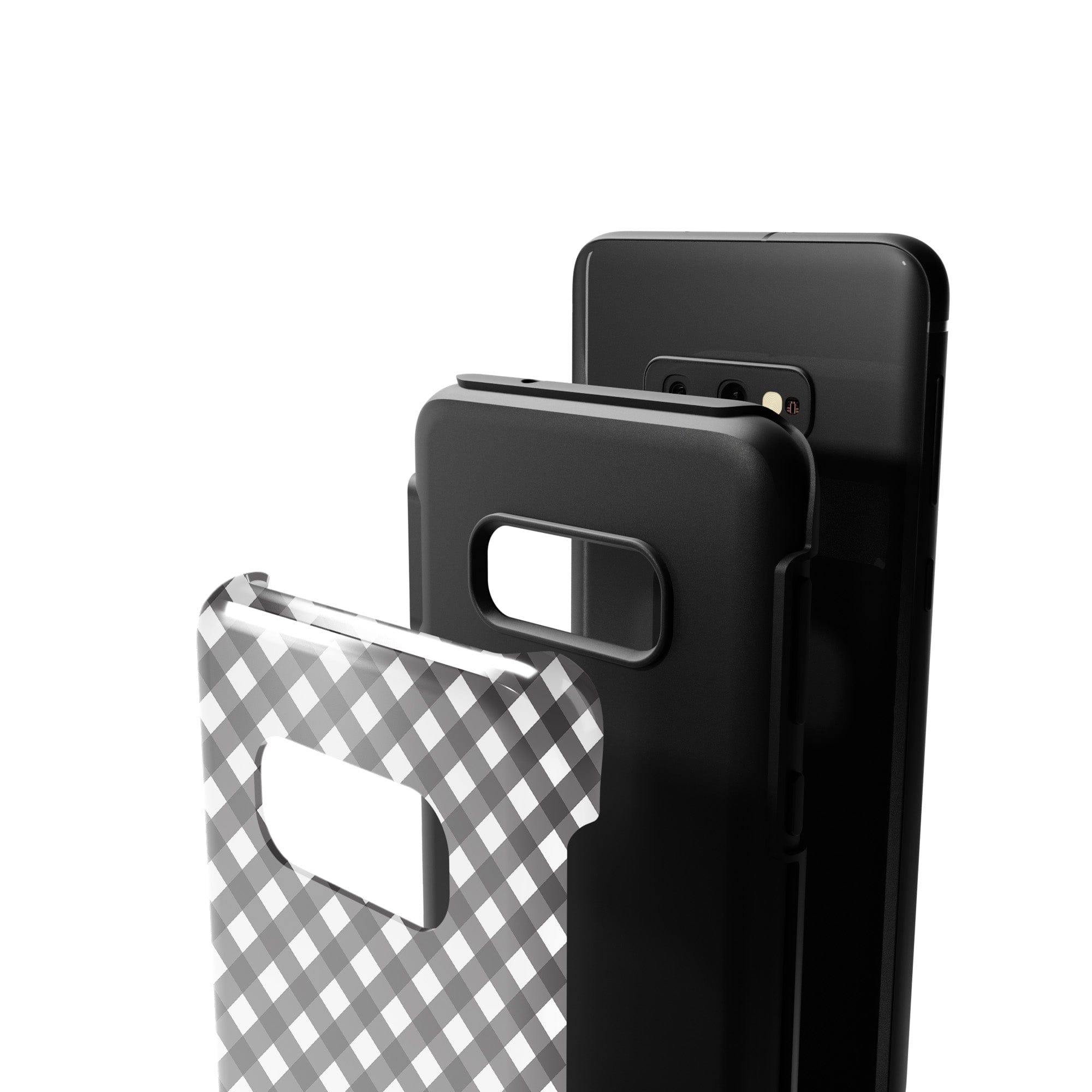 Cross Checkers | Diagonal Plaid Samsung Case