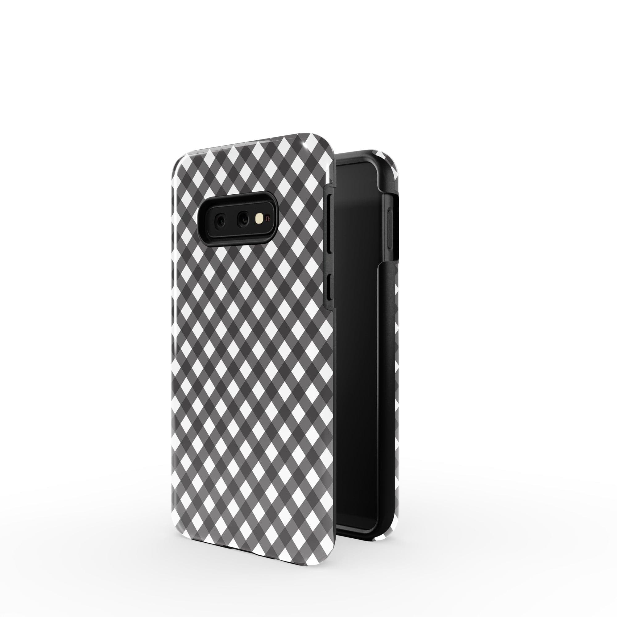 Cross Checkers | Diagonal Plaid Samsung Case