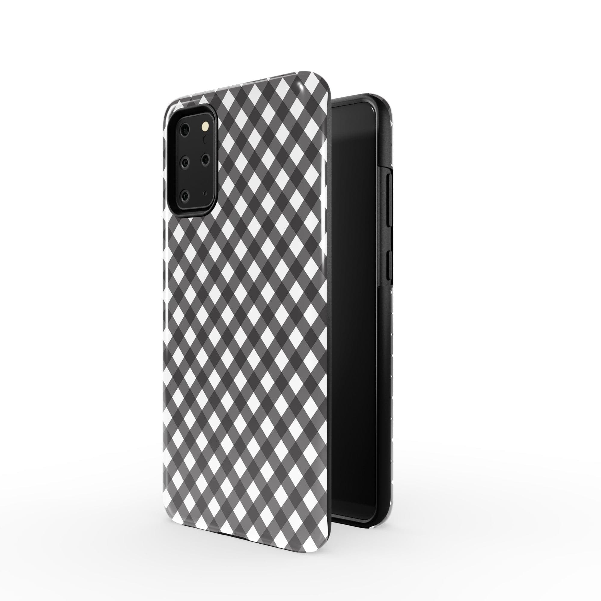 Cross Checkers | Diagonal Plaid Samsung Case