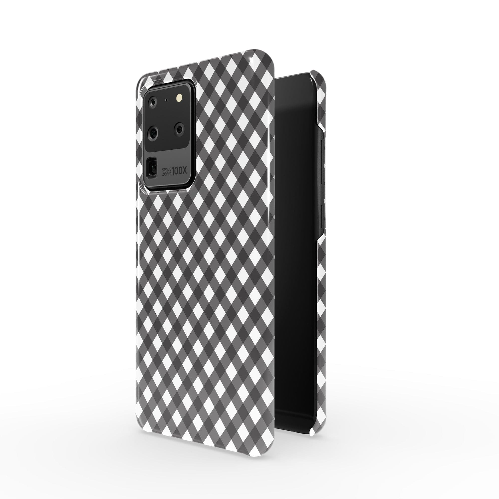 Cross Checkers | Diagonal Plaid Samsung Case