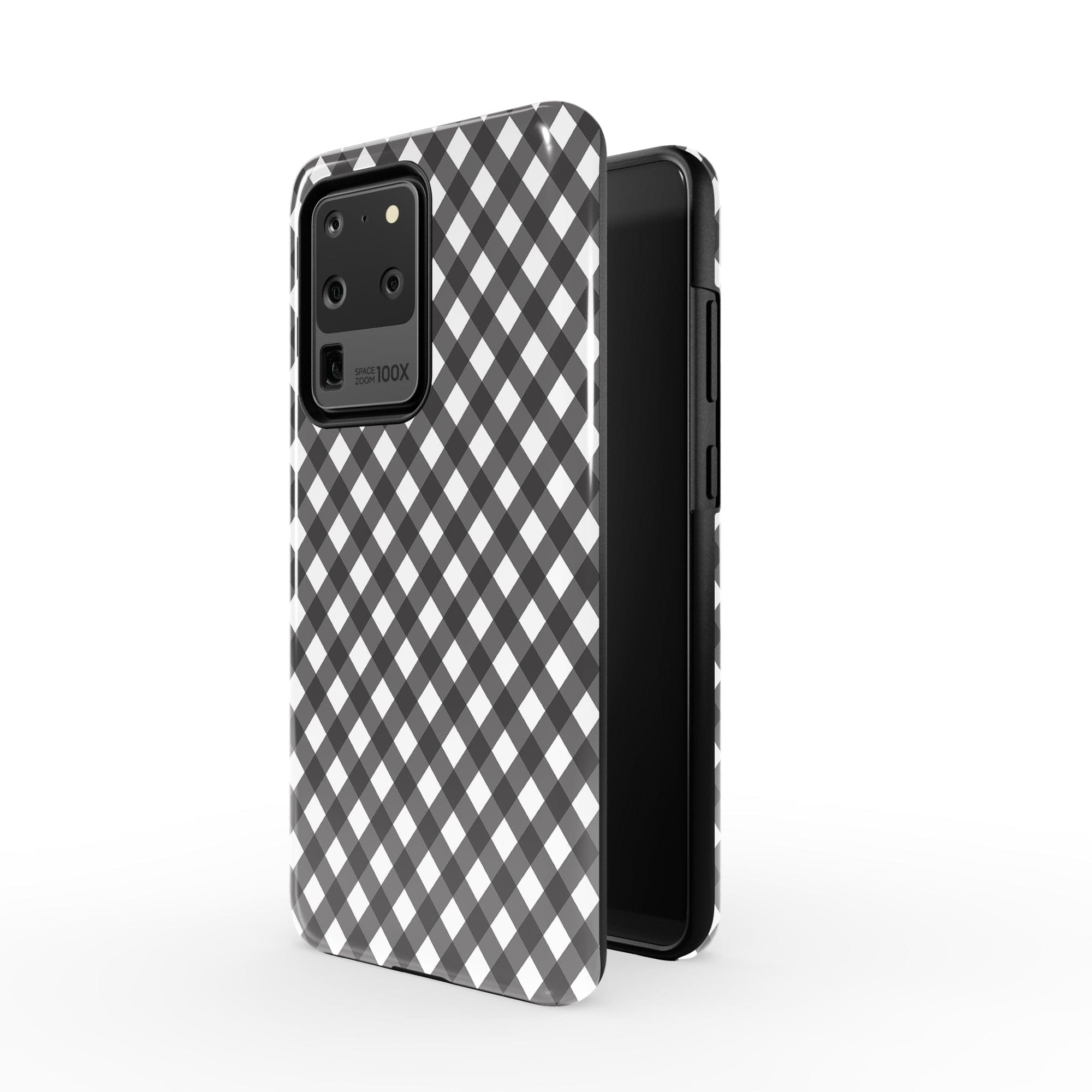 Cross Checkers | Diagonal Plaid Samsung Case