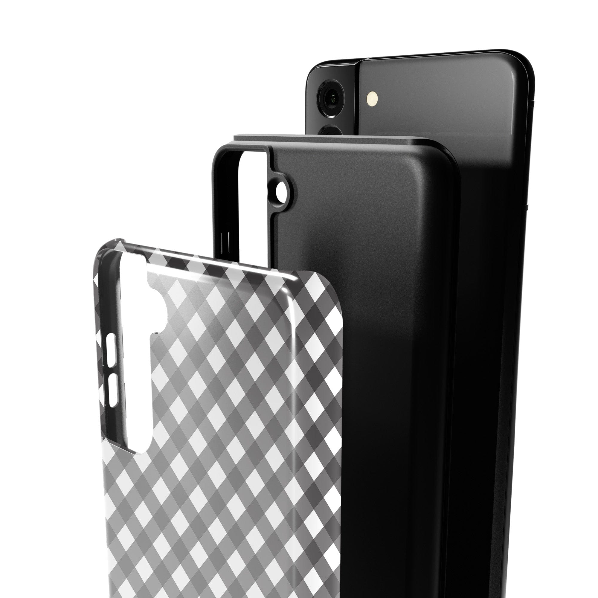 Cross Checkers | Diagonal Plaid Samsung Case