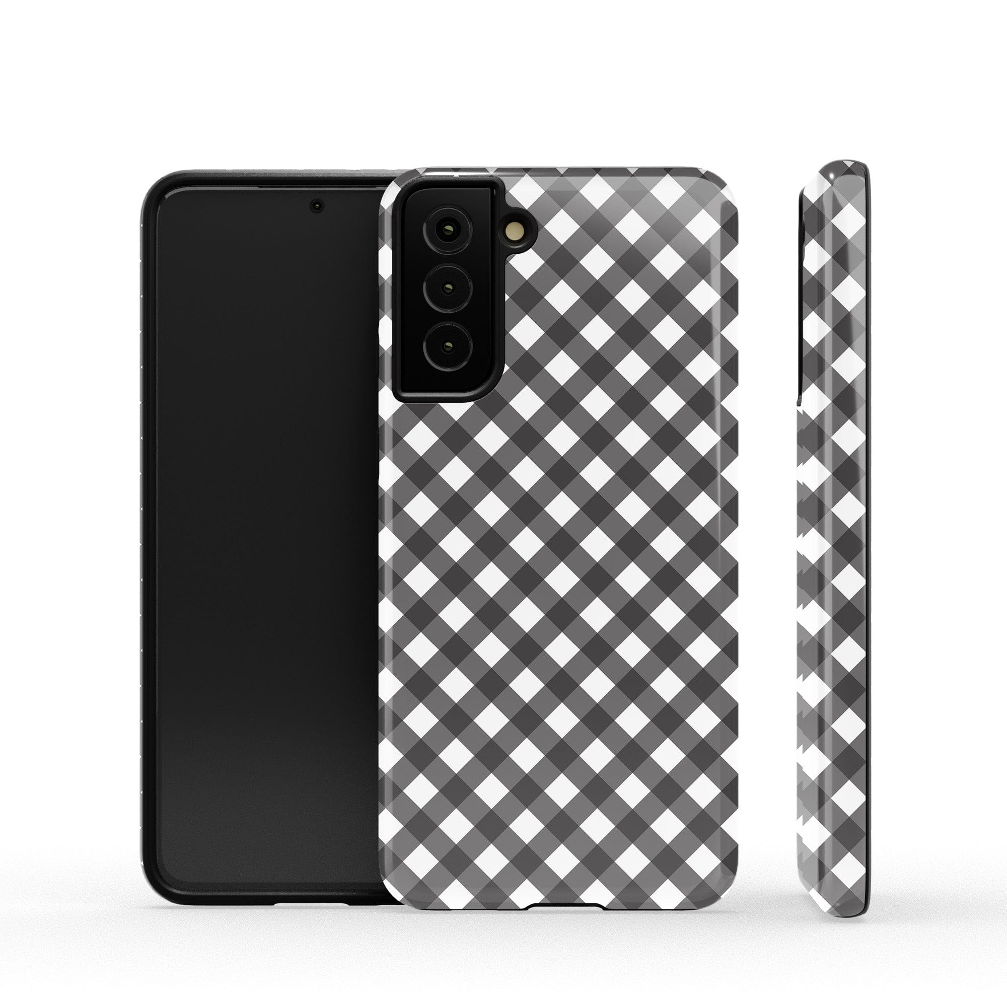 Cross Checkers | Diagonal Plaid Samsung Case