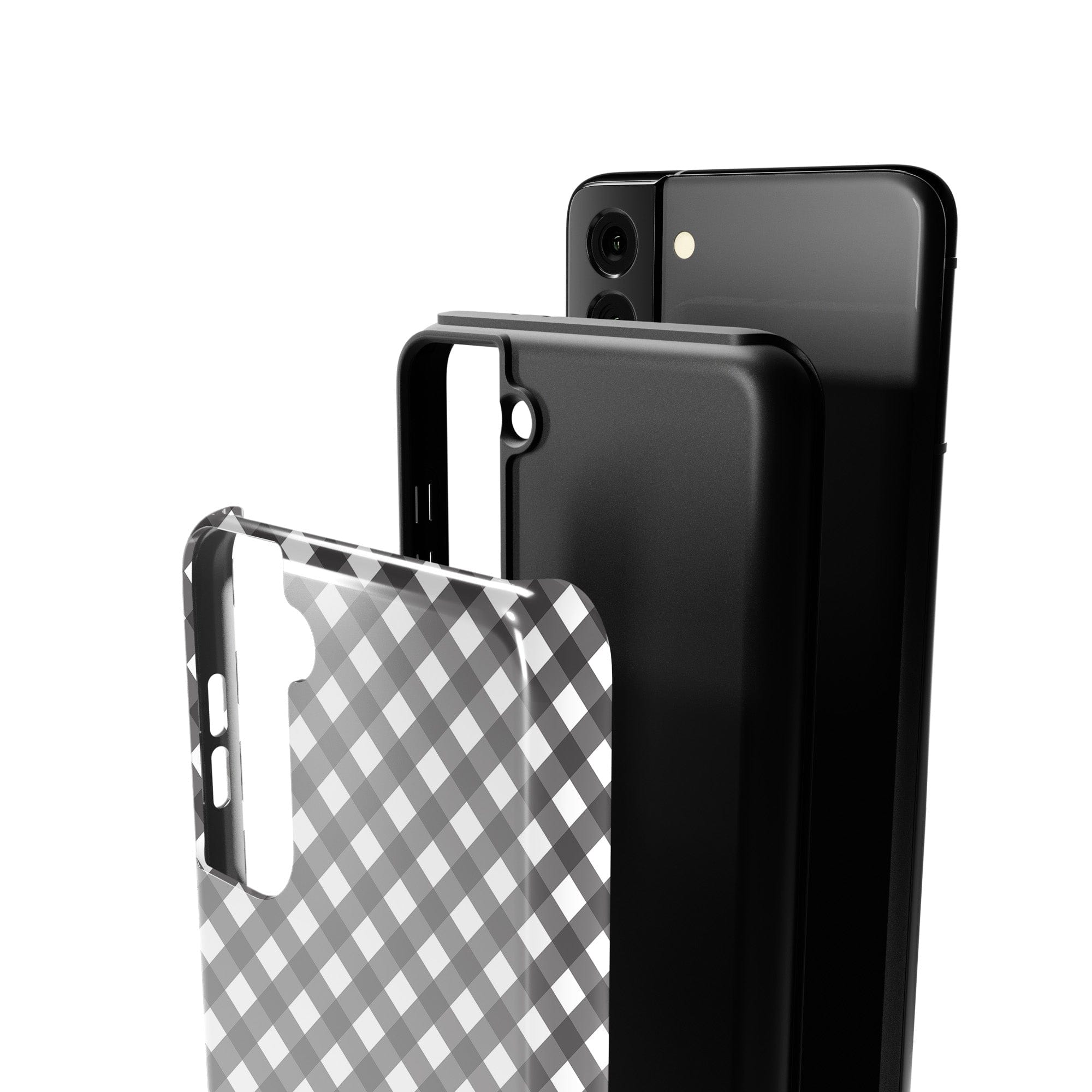 Cross Checkers | Diagonal Plaid Samsung Case