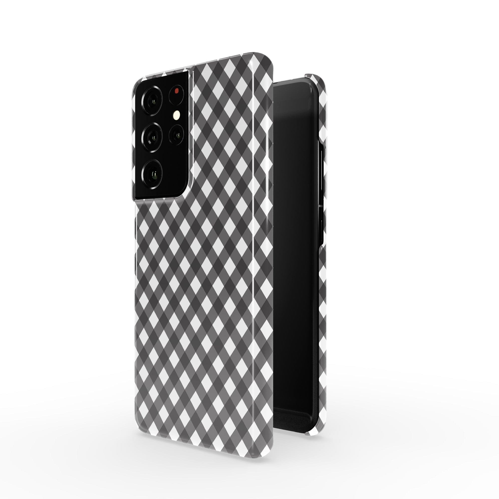 Cross Checkers | Diagonal Plaid Samsung Case