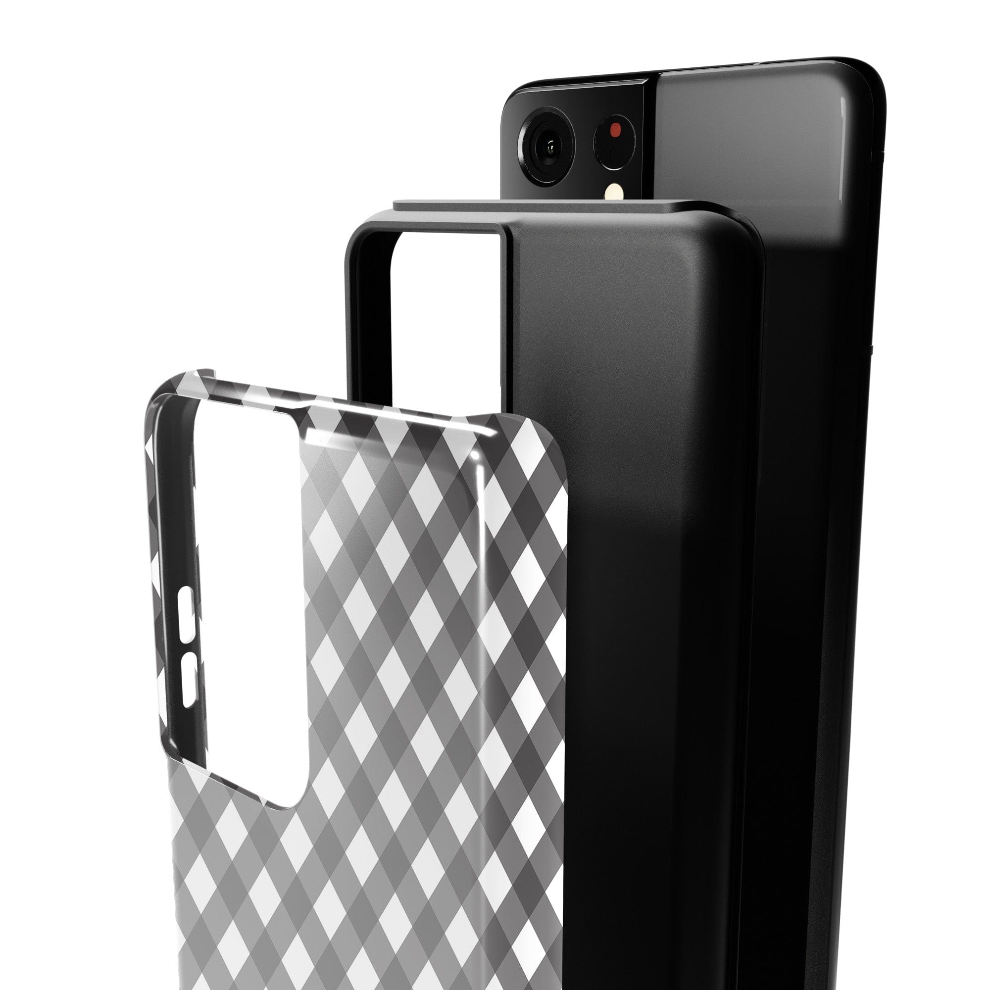 Cross Checkers | Diagonal Plaid Samsung Case