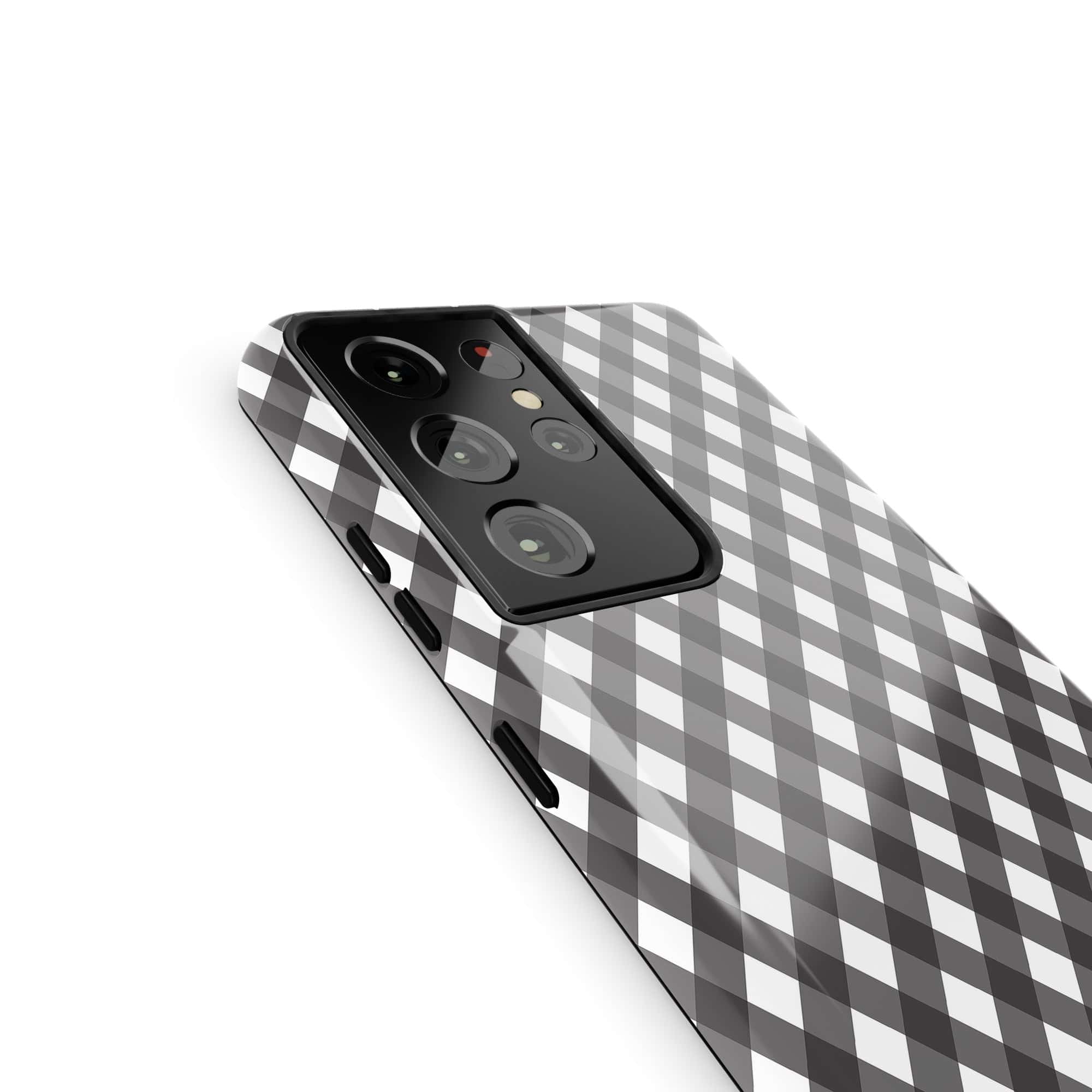 Cross Checkers | Diagonal Plaid Samsung Case