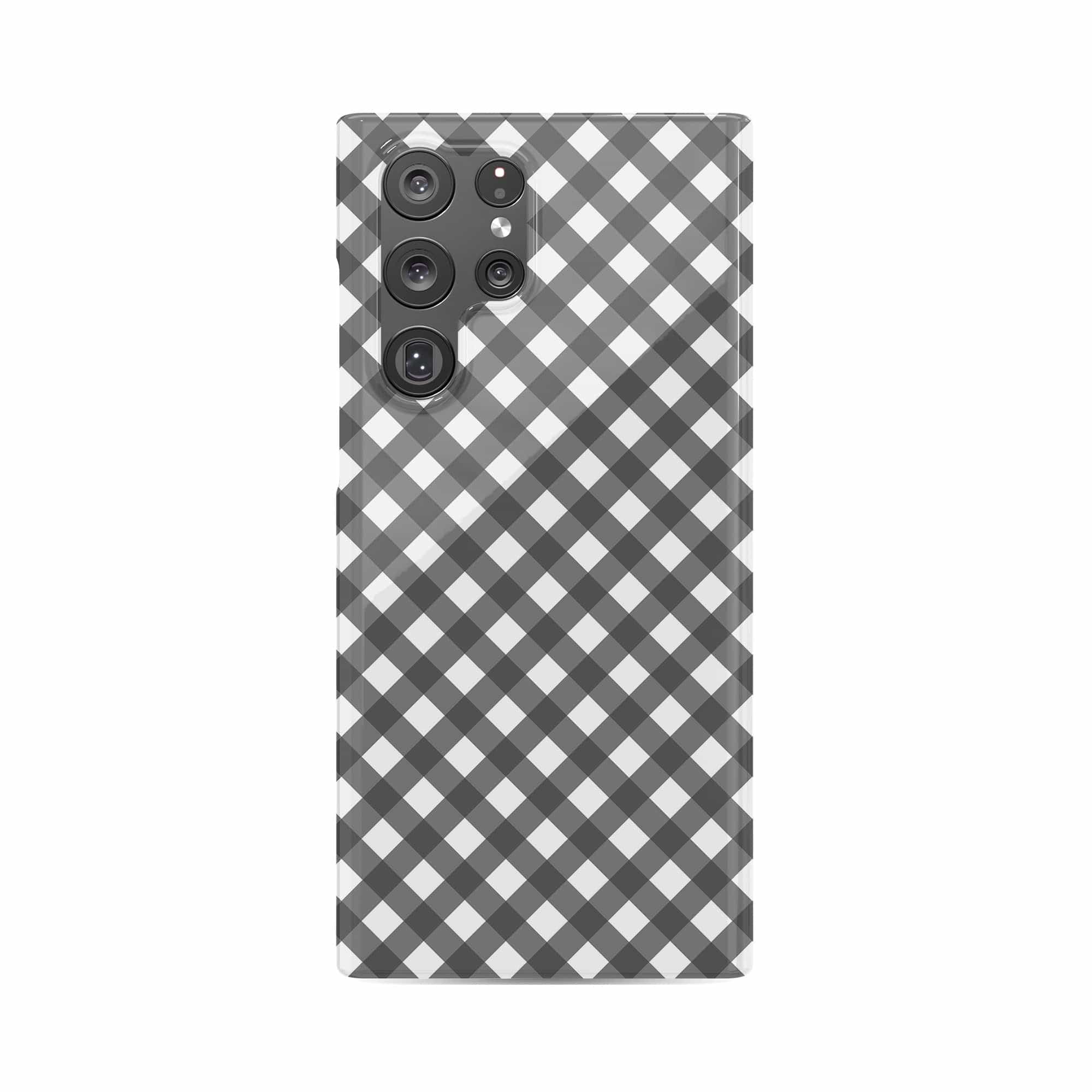 Cross Checkers | Diagonal Plaid Samsung Case