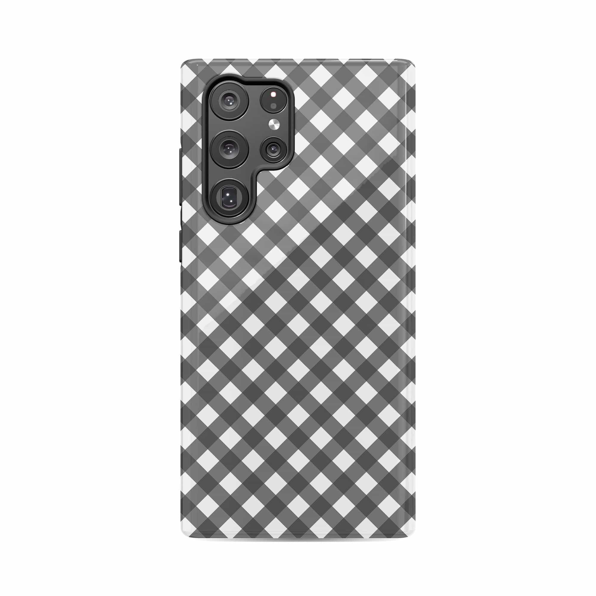 Cross Checkers | Diagonal Plaid Samsung Case