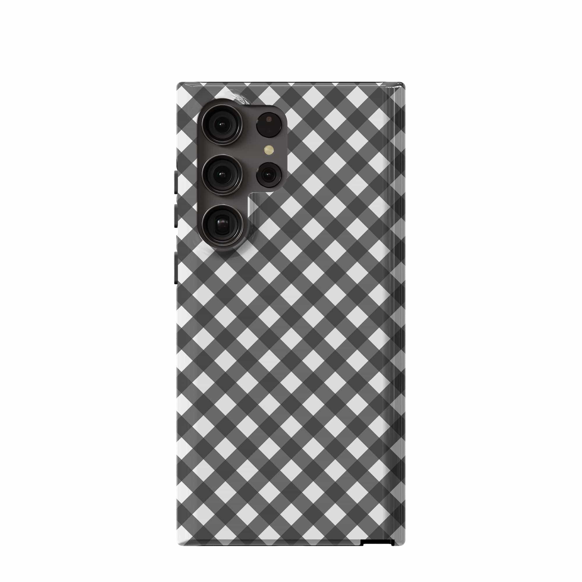 Cross Checkers | Diagonal Plaid Samsung Case